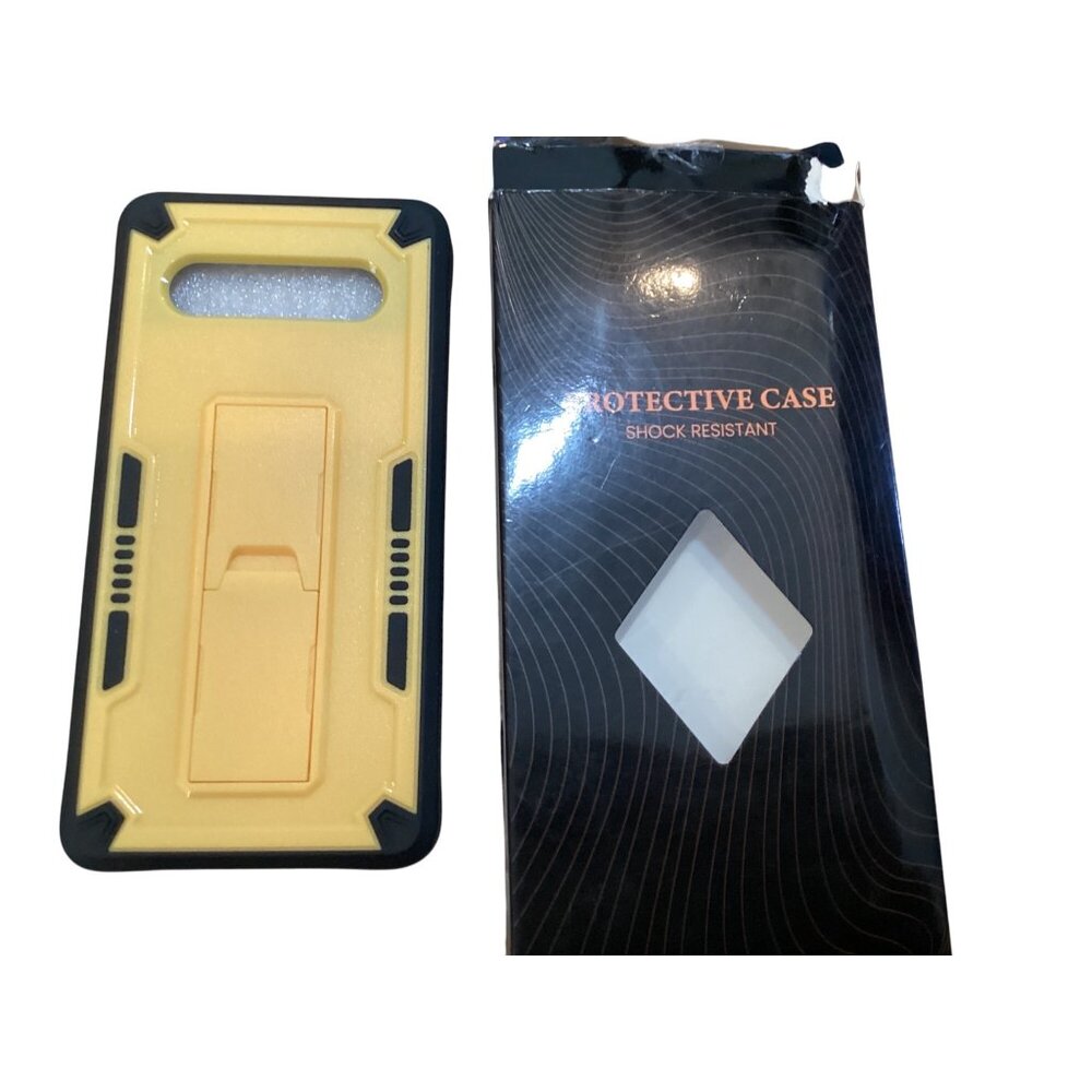 Google Pixel 7a Shock-Resistant Protective Case Yellow & Blk:READ DESC FOR MEAS.